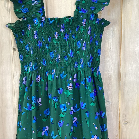 Hill House The Nap Dress A lined Tiered Midi Dress - Picture 3 of 5